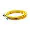LC To FC LSZH Sheath Fiber Optic Patch Cable Single Mode
