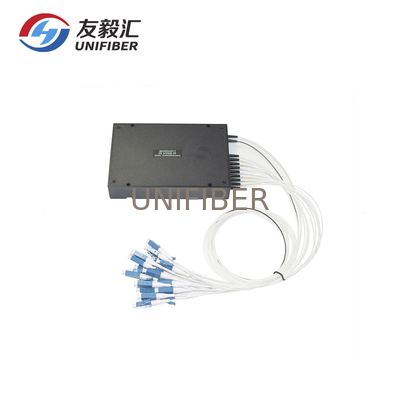 4/8/16 Channels CWDM Mux Demux Single Fiber ABS Module 900um Loose Tube LC/UPC