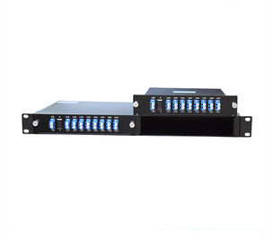 8CH Wavelength Division Multiplexer CWDM Mux/Demux Module With 2 LGX Module Slots