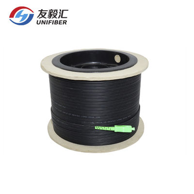 FTTH SC/APC G657A1 LSZH 150m Drop Cable Fiber Pigtail