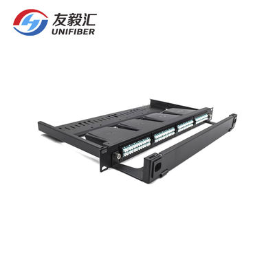 288 Port 3U MPO Fiber Patch Panel 12X24 Core MPO Cassette Module