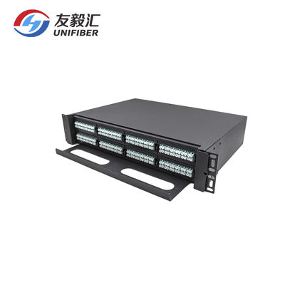 288 Port 3U MPO Fiber Patch Panel 12X24 Core MPO Cassette Module