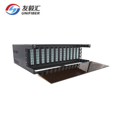 288 Port 3U MPO Fiber Patch Panel 12X24 Core MPO Cassette Module